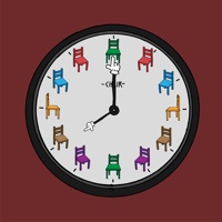 Chair clock - 08:00 PM
