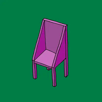 Anti pickpockets chair