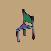 Colored half chair