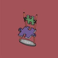 Two puzzle pieces chair