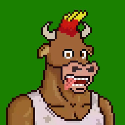Pixel Bull-#9