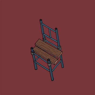 Scaffolding chair