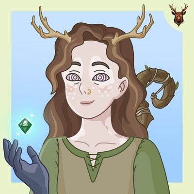 Deer Wizzy #1205