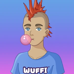 Wizzy with WUFFI shirt