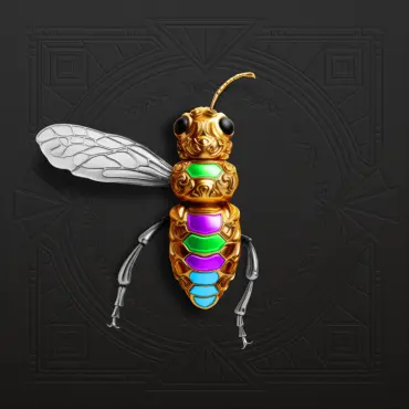 WAX Bee 042674
