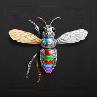 WAX Bee 042176
